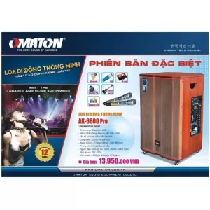 Loa Di Động OMATON AK-6600PRO