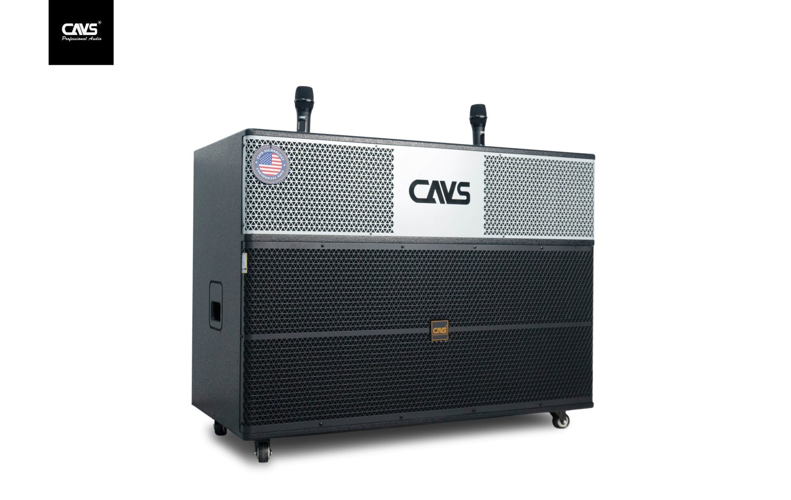 Loa kéo CAVS PA215 2 Bass 40-2024