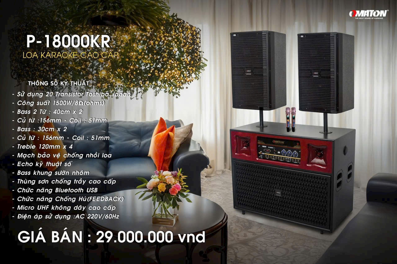 Loa Di Động OMATON P-18000KR