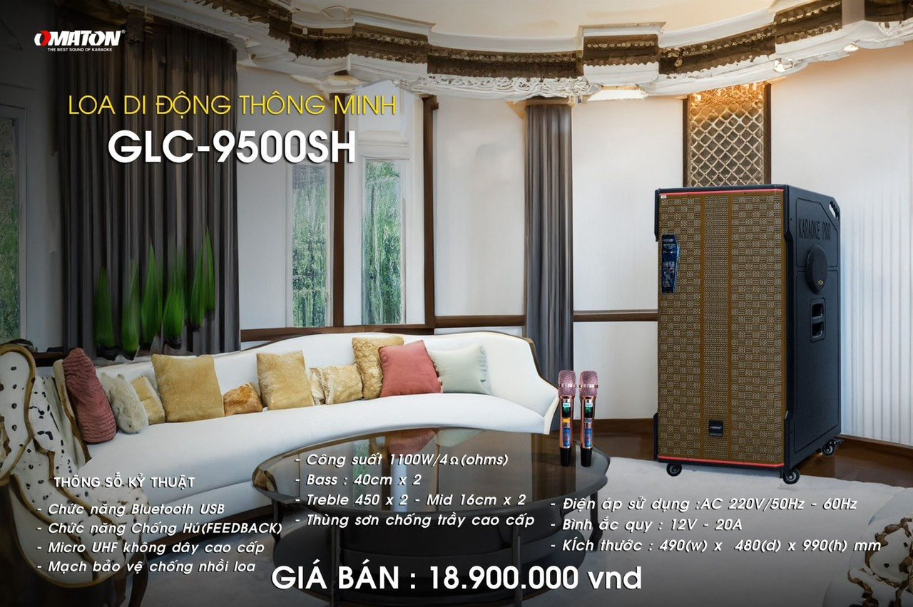 Loa Di Động OMATON GLC-9500SH