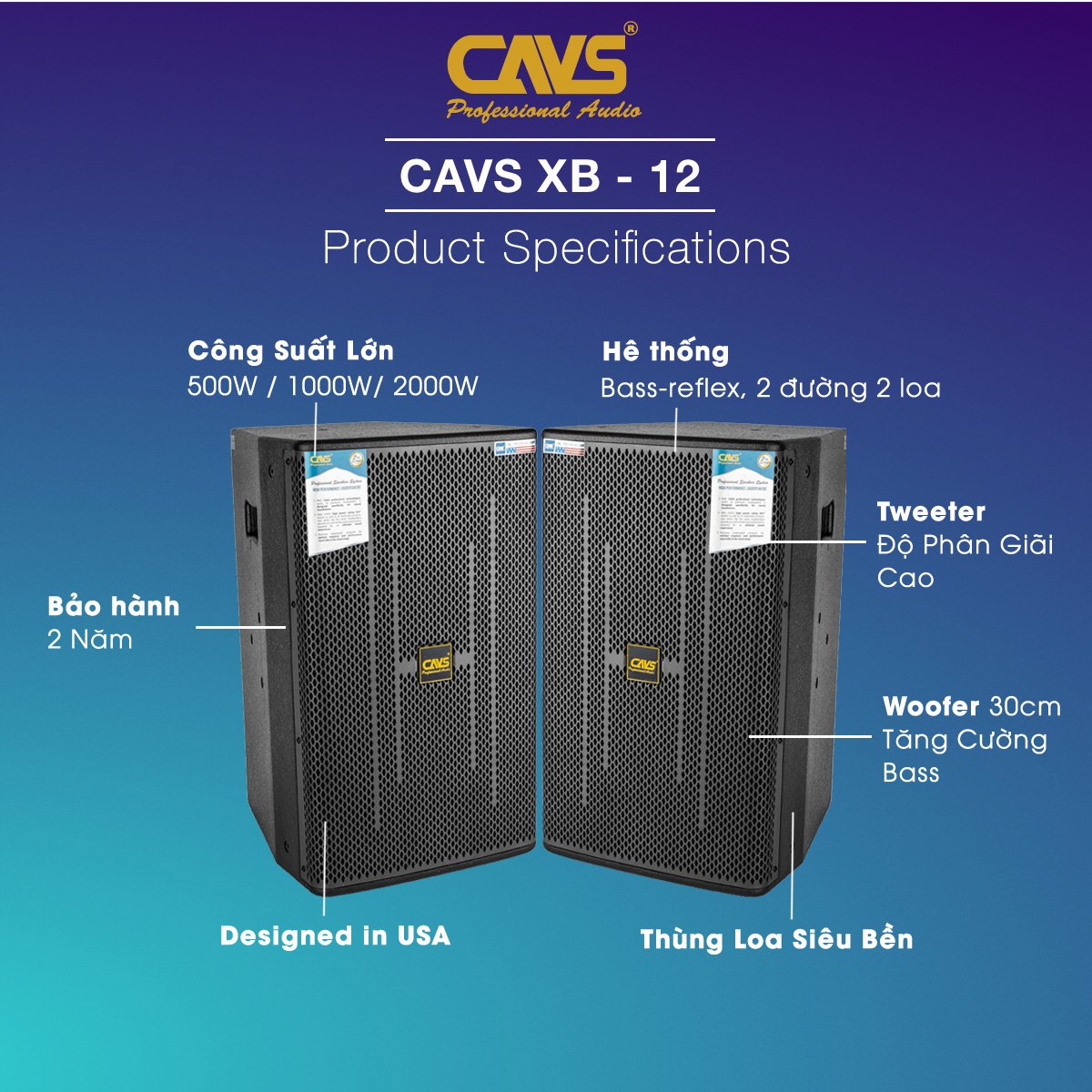 Loa Full CAVS XB12
