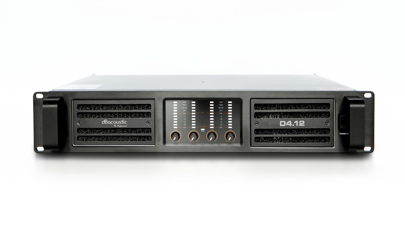 Đẩy 4 kênh DBacoustic D4.12 Chính Hãng