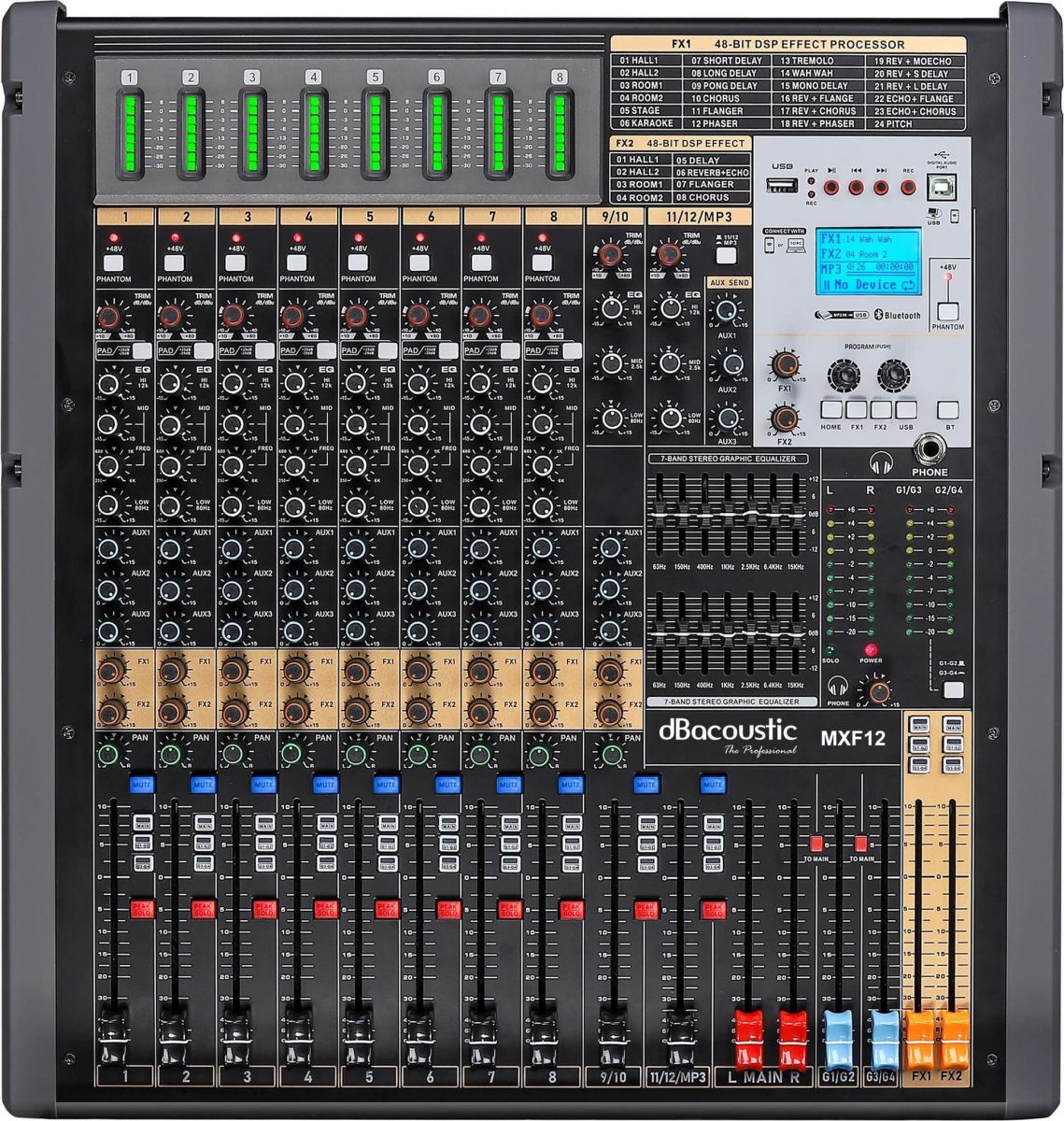 Mixer DBacoustic MFX12 