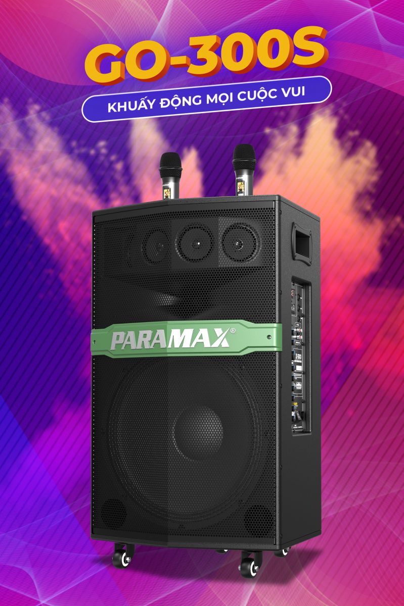 Loa di động PARAMAX GO-300S