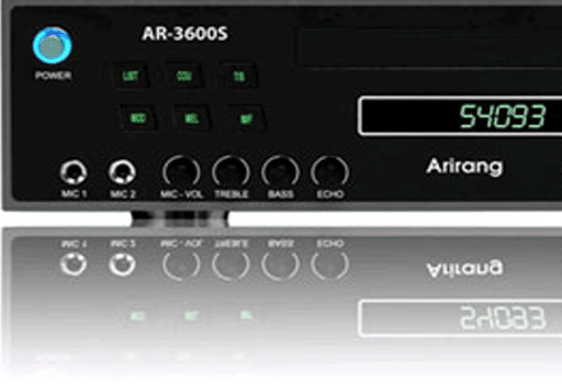 Đầu đĩa DVD Karaoke Arirang AR 3600S có thể điều chỉnh âm thanh