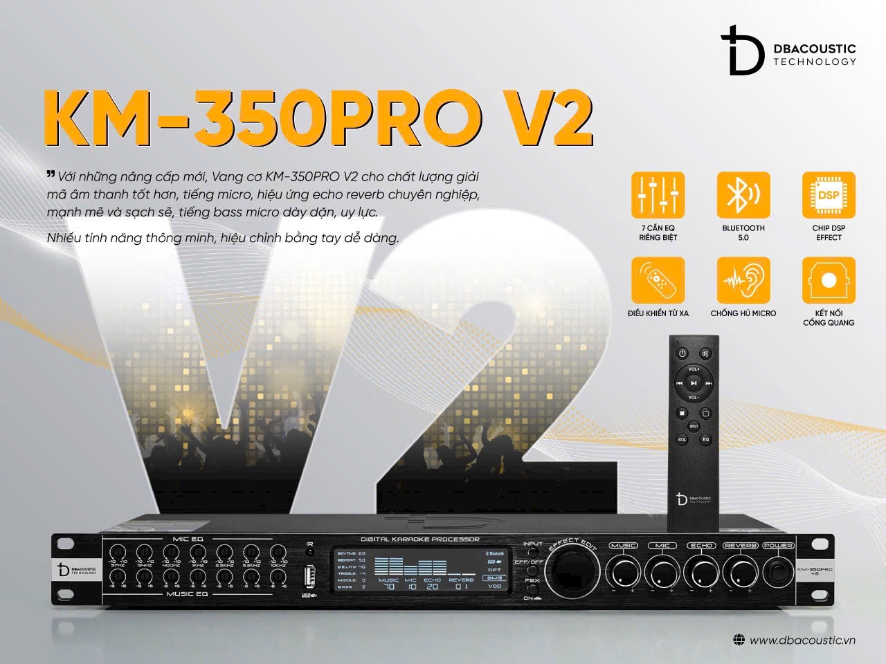 Vang Cơ Dbacoustic KM350Pro V2