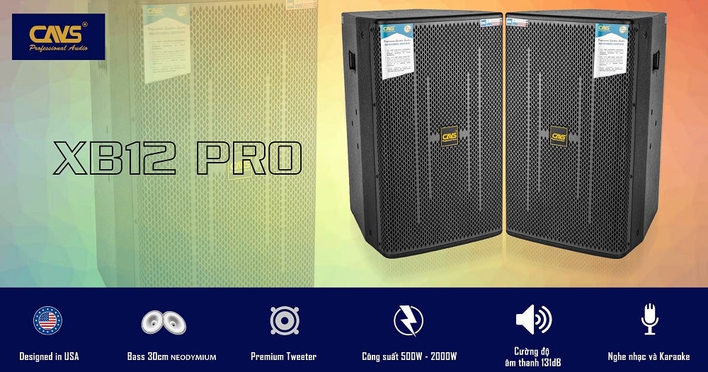 Loa Full CAVS XB12 PRO