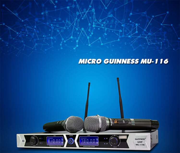 MICRO GUINNESS MU-116 Chính Hãng