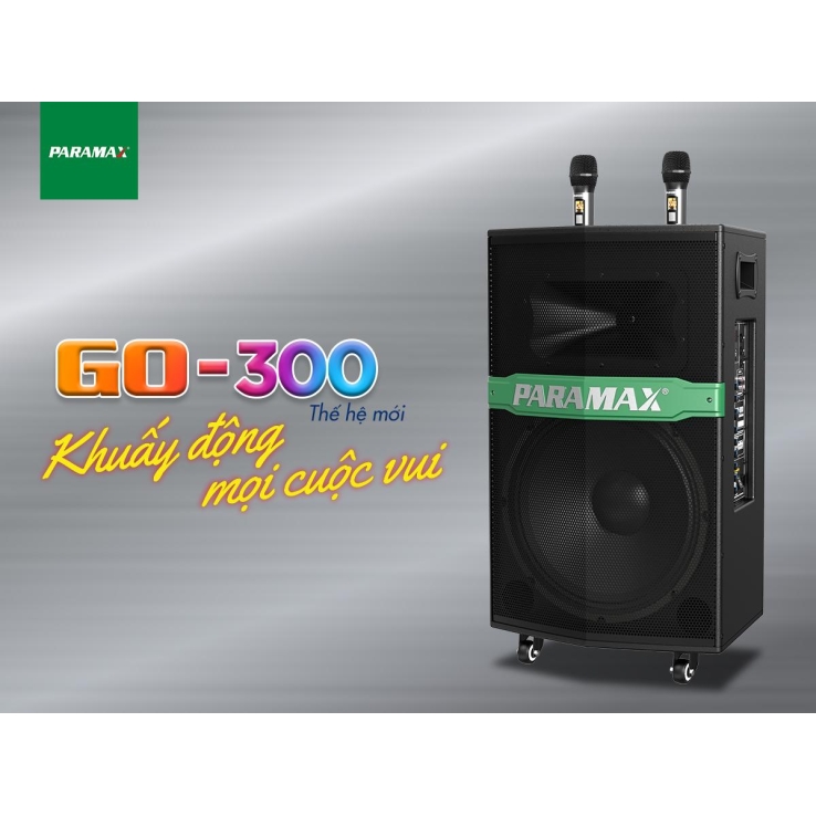 LOA DI ĐỘNG PARAMAX  GO 300 NEW 