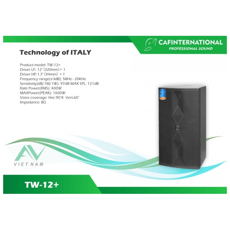 Loa Full CAF TW12+