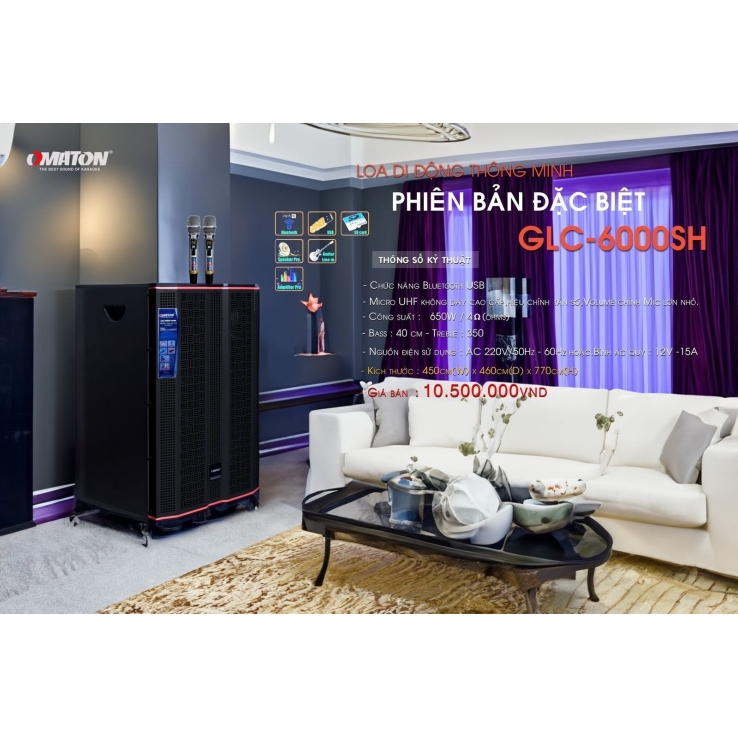 Loa Di Động OMATON GLC-6000SH
