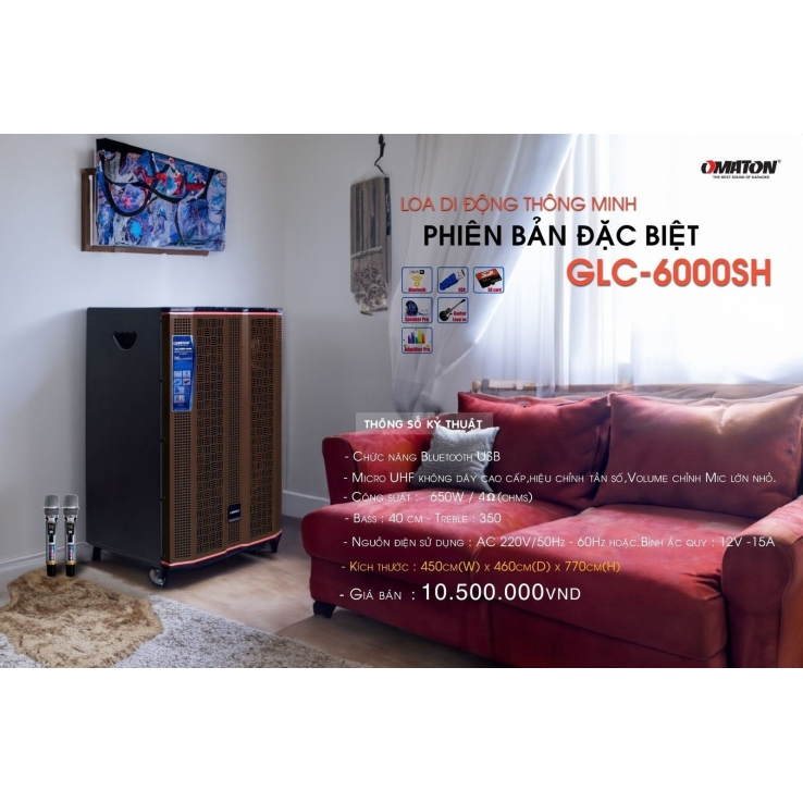 Loa Di Động OMATON GLC-6000SH