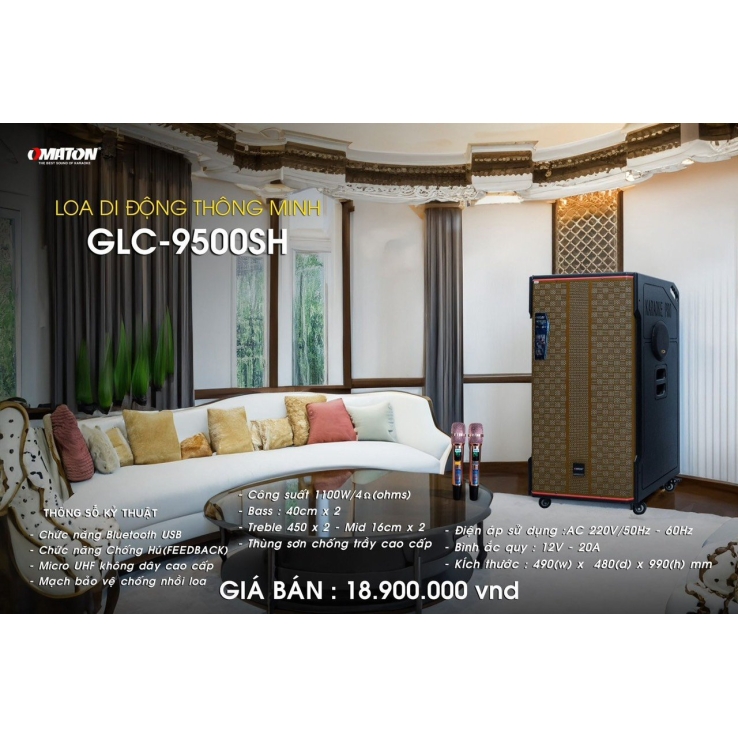 Loa Di Động OMATON GLC-9500SH