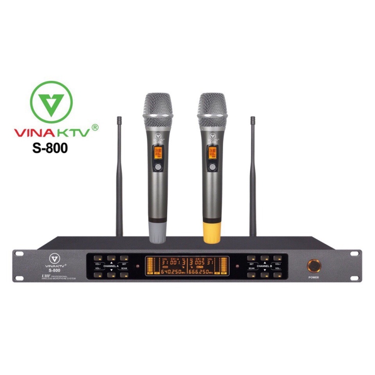 MICRO KHÔNG DÂY VINA KTV S800