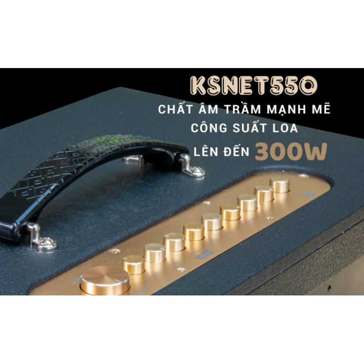 Loa Di Động ACNOS KSNET550 Chính Hãng
