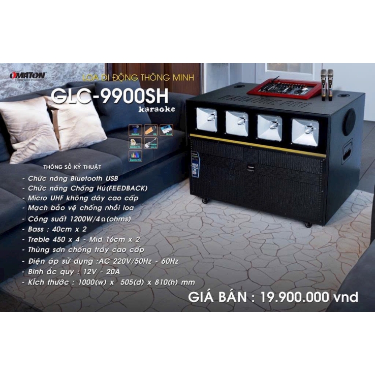 Loa Di Động OMATON GLC-9900SH