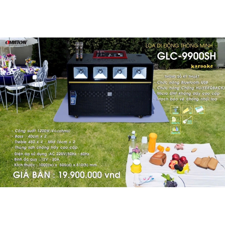 Loa Di Động OMATON GLC-9900SH