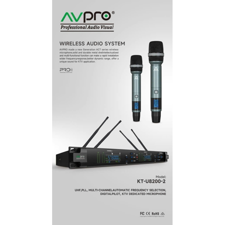 Micro Không Dây AVPRO KT-U8200
