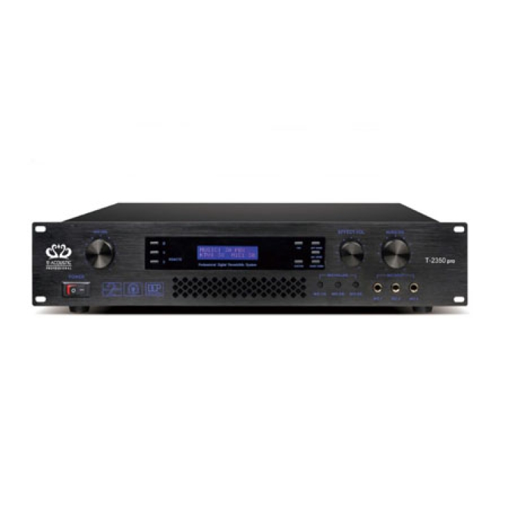 VANG SỐ LIỀN CÔNG SUẤT T-ACOUSTIC T-2350 PRO