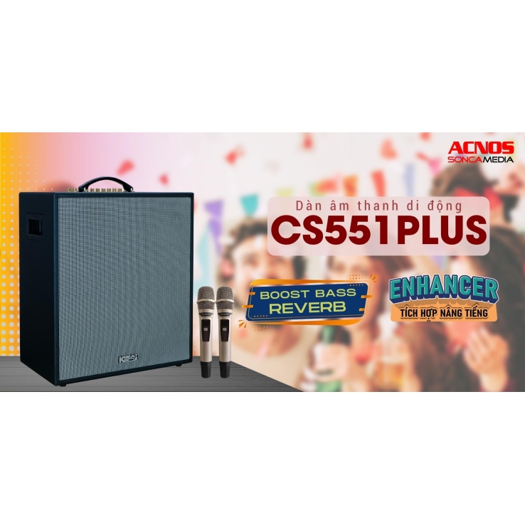 Loa di động ACNOS CS551PLUS 