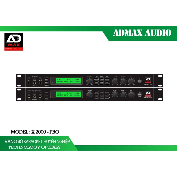 Vang Số ADMAX X-2000Pro