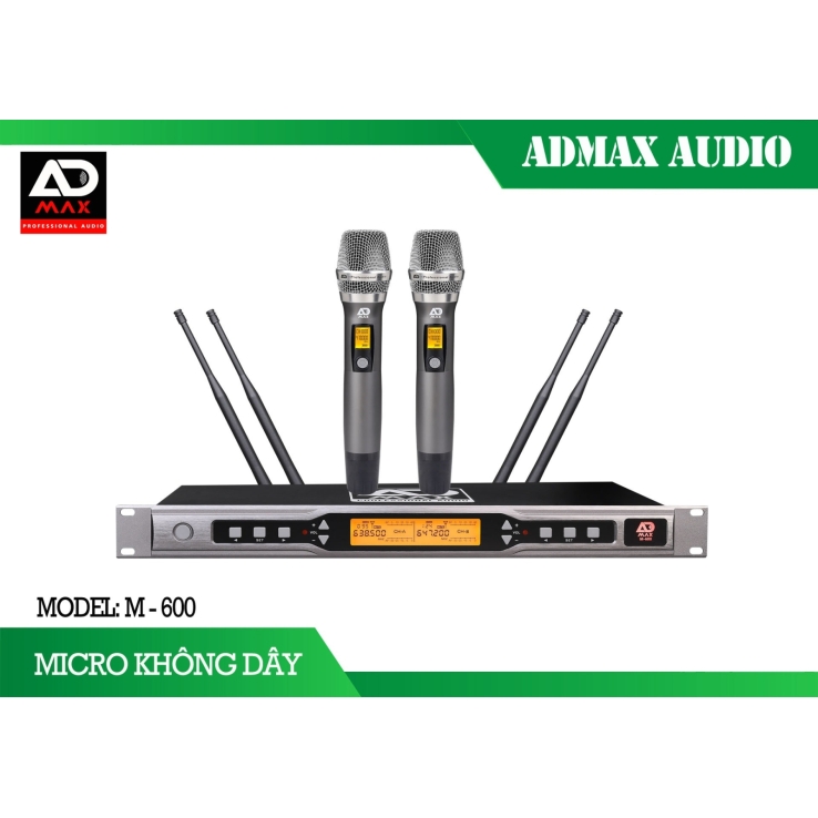Micro Không Dây ADMAX M-600
