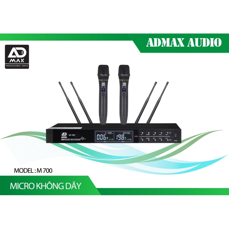 Micro Không Dây ADMAX M-700