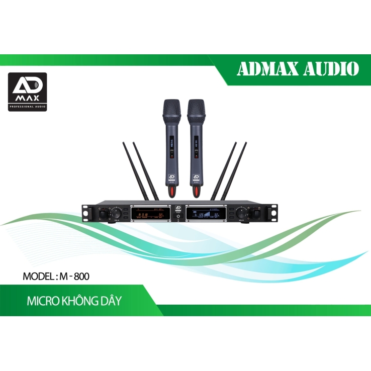 Micro Không Dây ADMAX M-800
