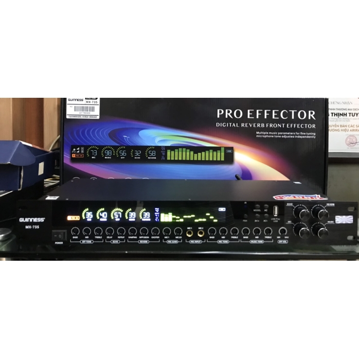 Vang Cơ GUINNESS MX-735 Ver2-Hàng Chính Hãng