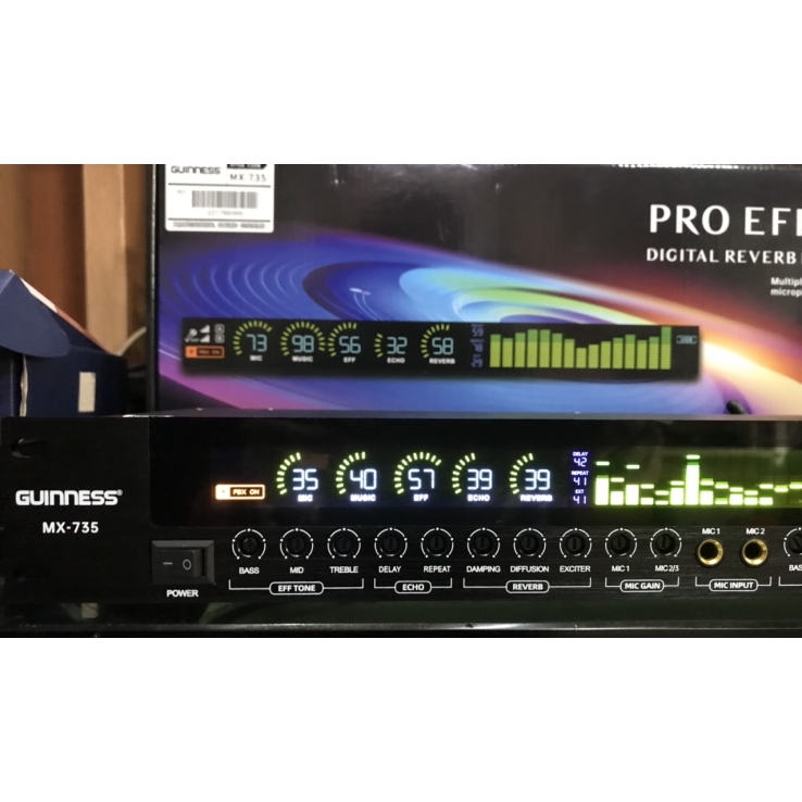 Vang Cơ GUINNESS MX-735 Ver2-Hàng Chính Hãng
