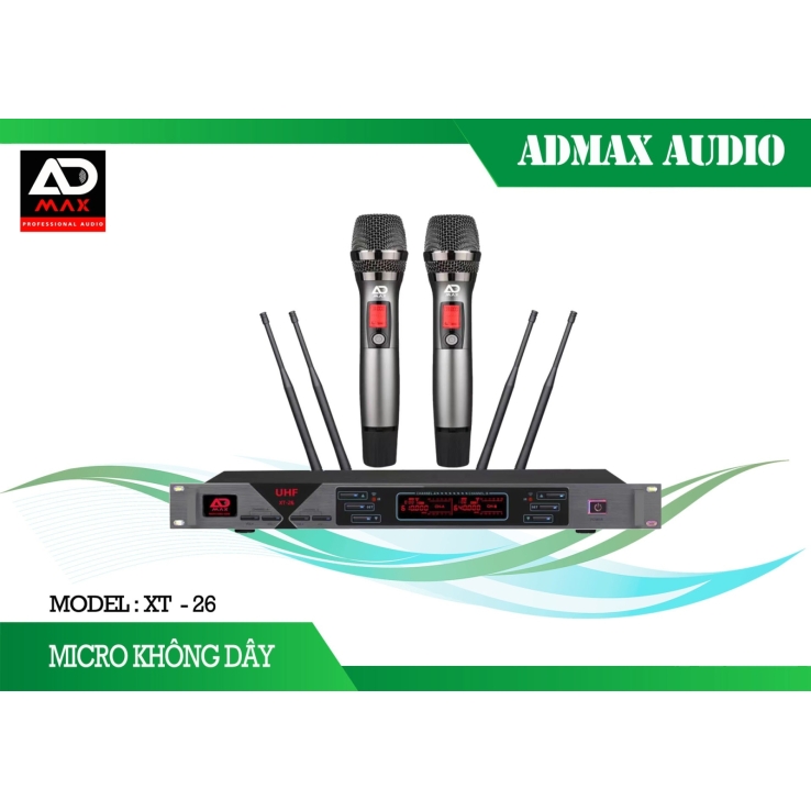Micro Không Dây ADMAX XT-26